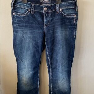 Women's Dark Blue Jeans